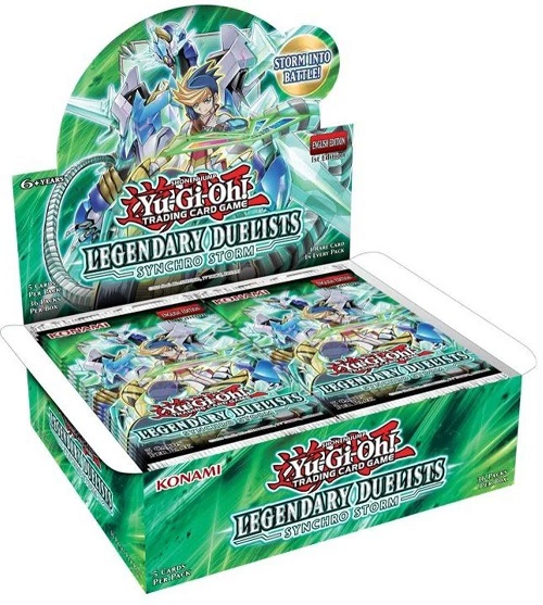 Yu-Gi-Oh Legendary Duelists: Synchro Storm 1st Edition Booster Box